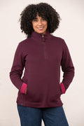 Shore Sweatshirt - Damson