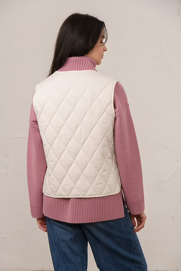 Sloane Gilet - Coconut