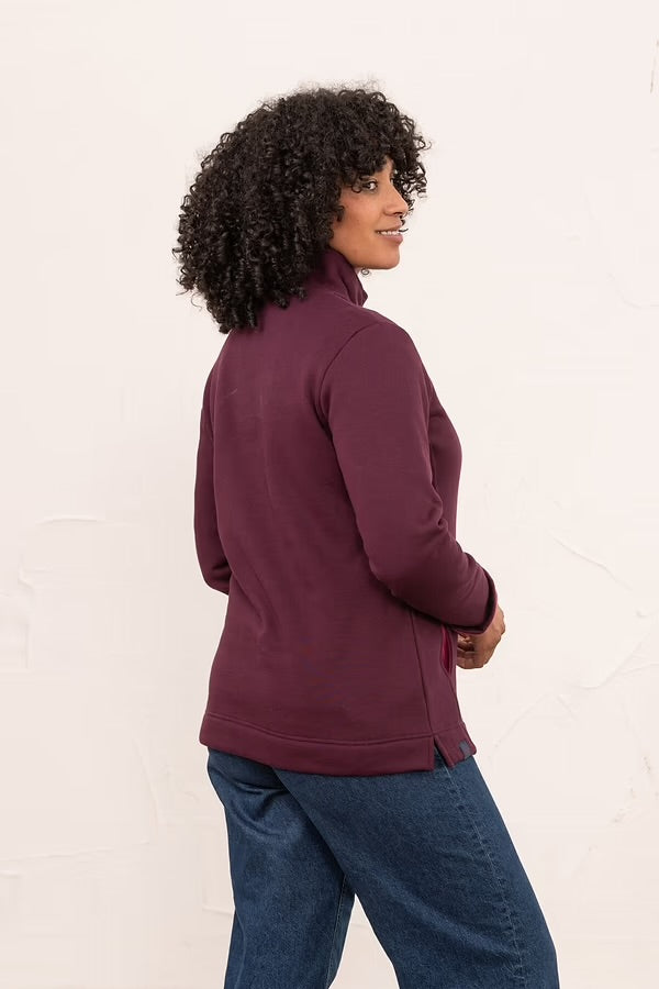 Shore Sweatshirt - Damson