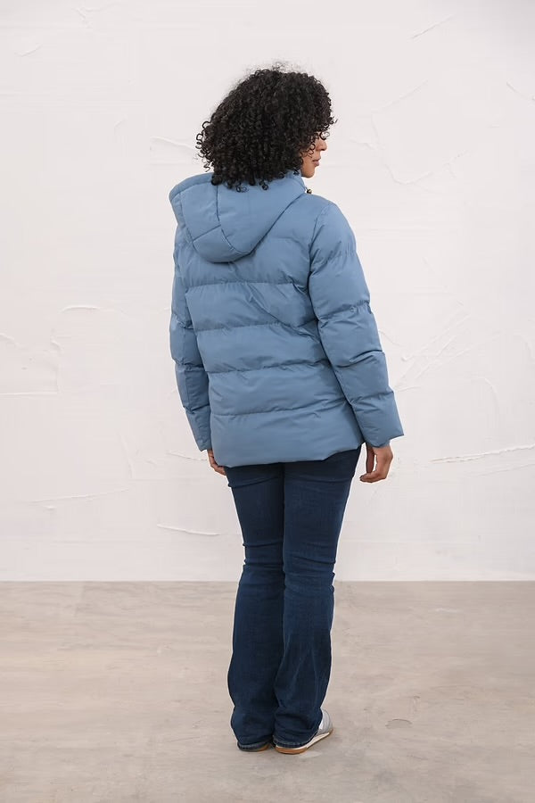 Margot Coat - Bluestone