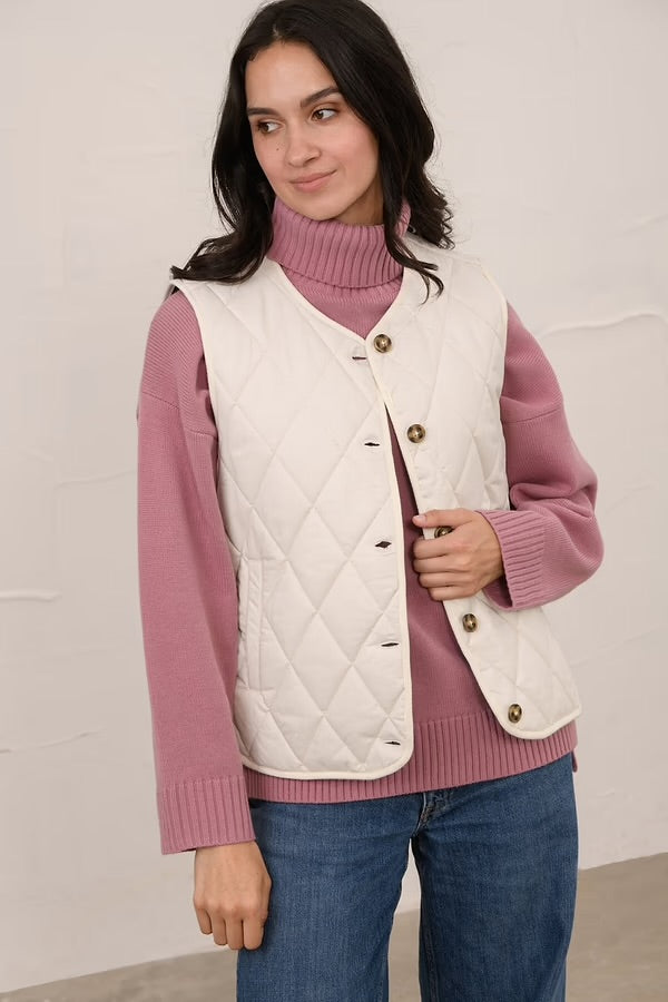Sloane Gilet - Coconut