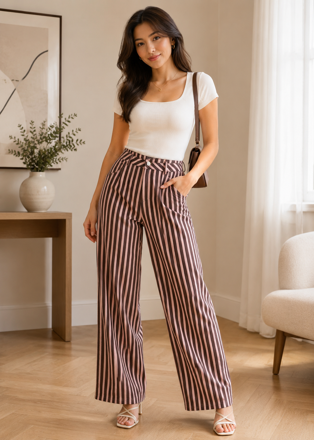 Stripe trousers