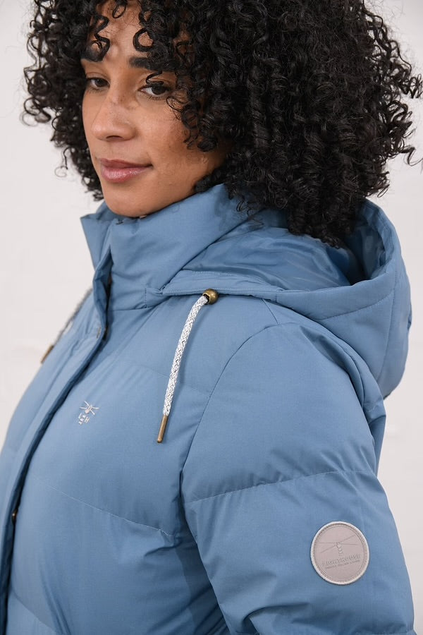 Margot Coat - Bluestone