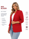 Red blazer