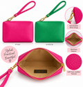Genuine Italian Leather Wristlet