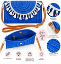 Woven Boho Crossbody Bag