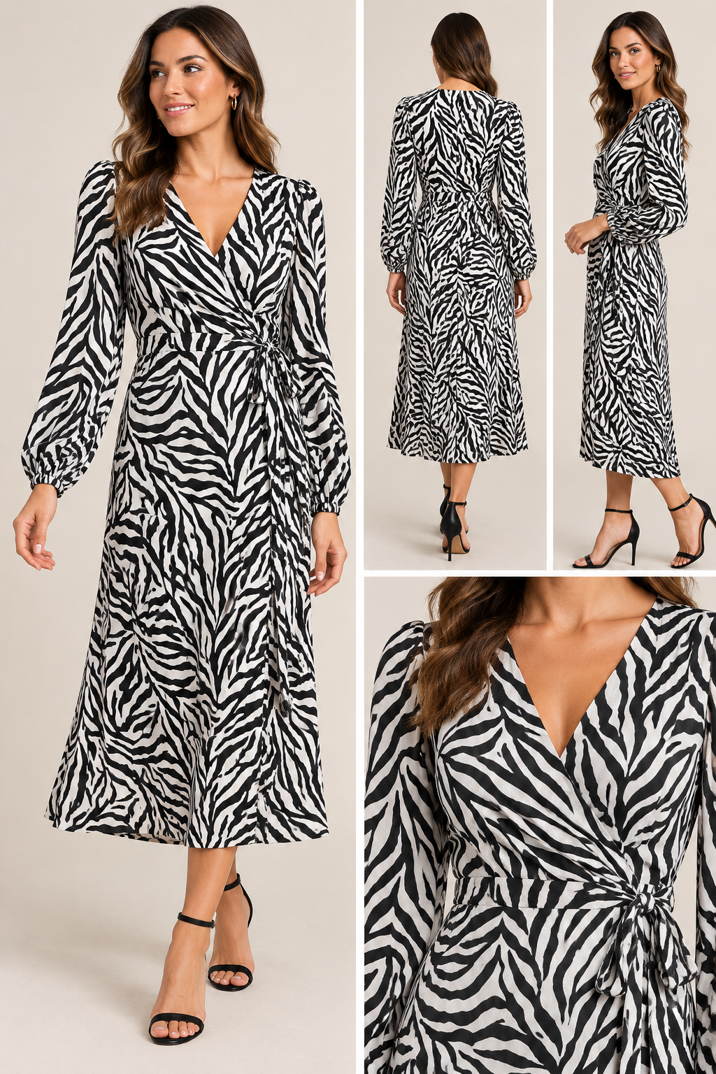 Faux Wrap Dress JQ